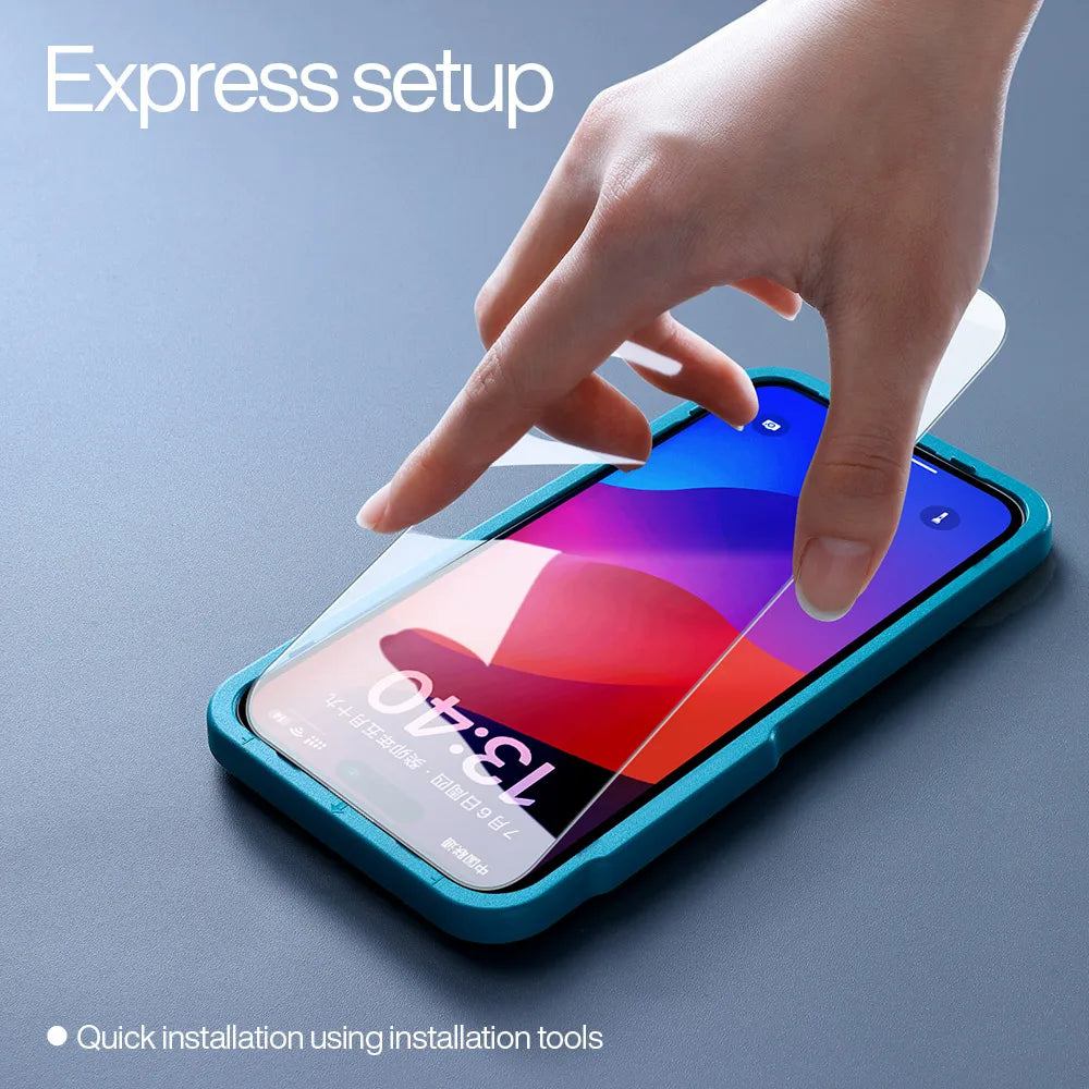 SmartDevil 9H Tempered Glass Screen Protector for iPhone (2-Pack)