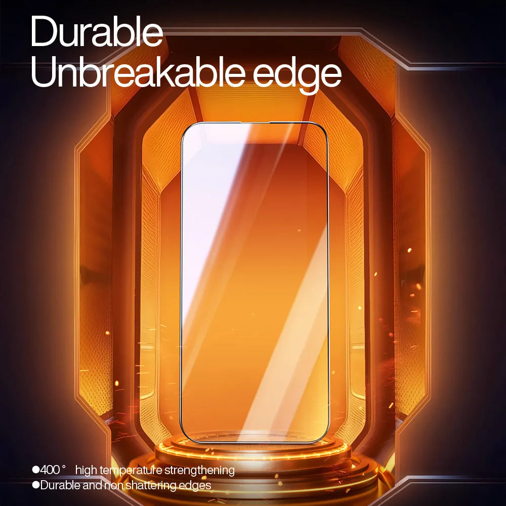 SmartDevil 9H Tempered Glass Full Cover Anti-Blue Light Screen Protector for iPhone 15 Series